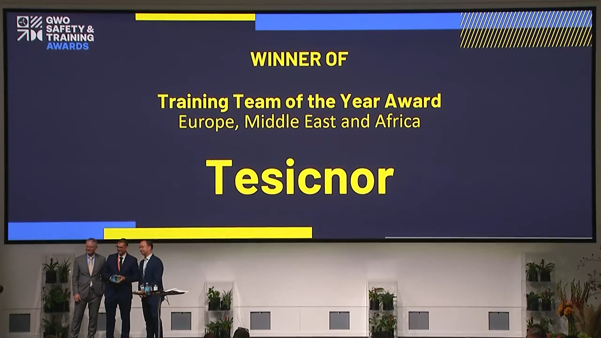 Premios GWO Tesicnor