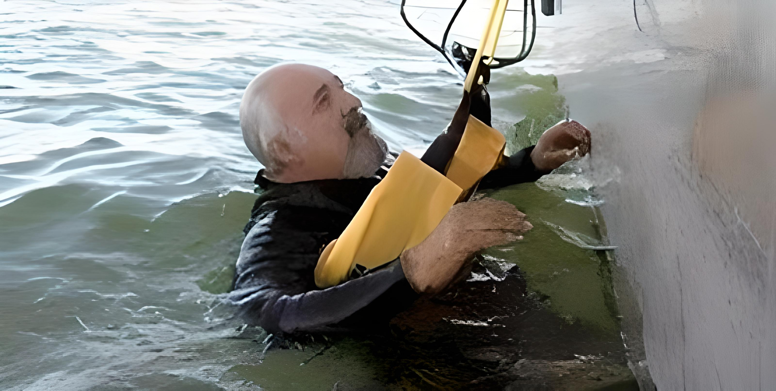 Offshore Hombre al agua
